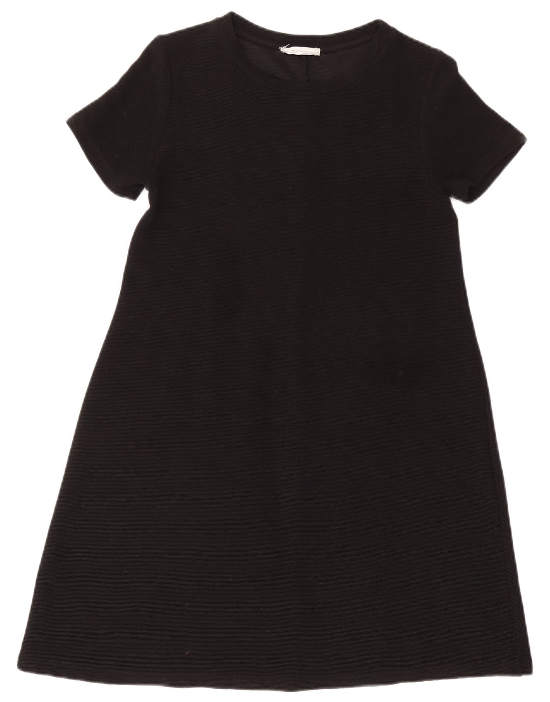 ZARA Dame A-Line Kjole UK 12 Medium Sort