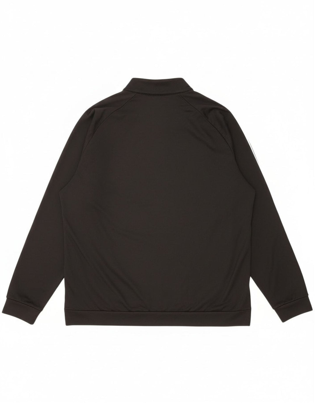 Adidas Sweatshirt med lynlås til mænd XL sort polyester