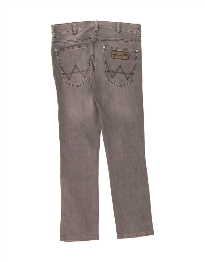 WRANGLER Womens Vegas Slim Jeans W31 L29 Grey Cotton Vintage Wrangler and Second-Hand Wrangler from Messina Hembry 