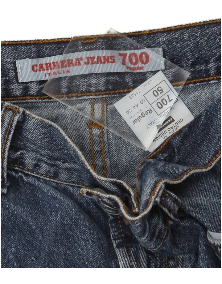 CARRERA Herre 700 Regular Straight Jeans IT 50 Large W34 L33 Blå Bomuld