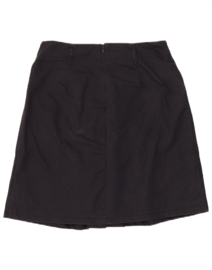 Zara Dame A-Line nederdel Medium W28 Marineblå