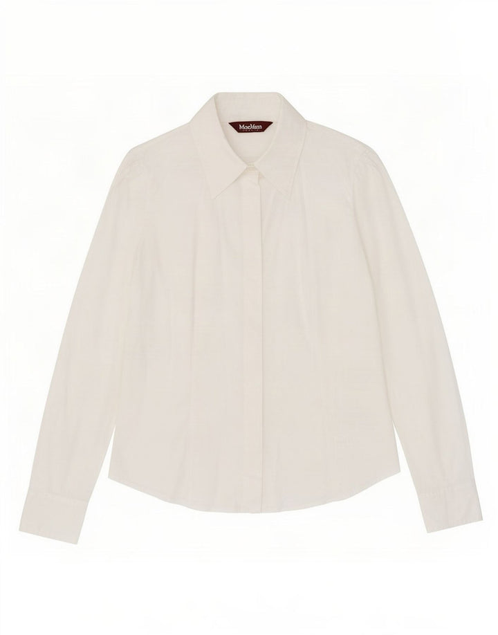 Max Mara Dameskjorte UK 14 Medium White