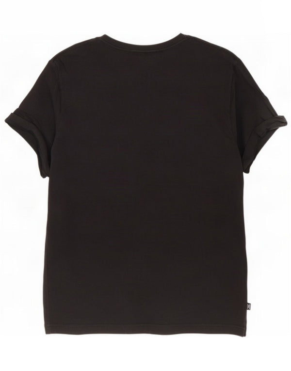 Puma Mens Graphic T-Shirt Top Large Black