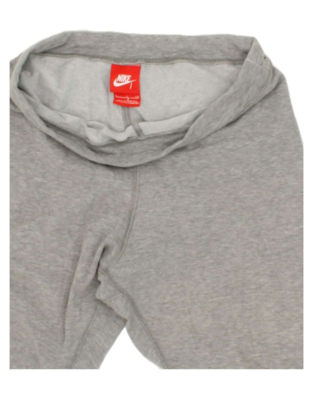 NIKE Womens Graphic Leggings UK 10 Small Grey Cotton Vintage Nike and Second-Hand Nike from Messina Hembry 