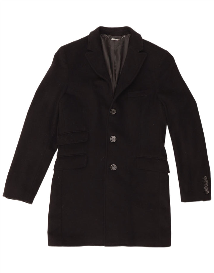 Guess By Marciano Herre Overfrakke UK 36 Small Black Wool