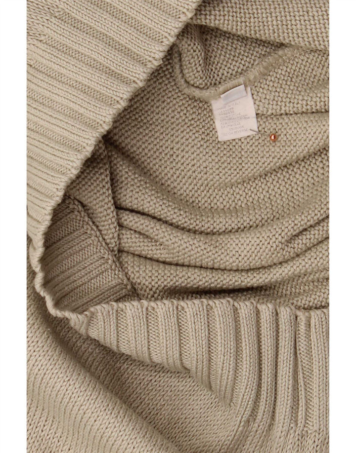 Paul & Shark Herre sweater med rund hals, medium beige bomuld