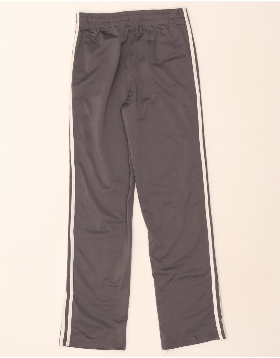 ADIDAS Boys Tracksuit Trousers 14-15 Years Large Grey Polyester Vintage Adidas and Second-Hand Adidas from Messina Hembry 
