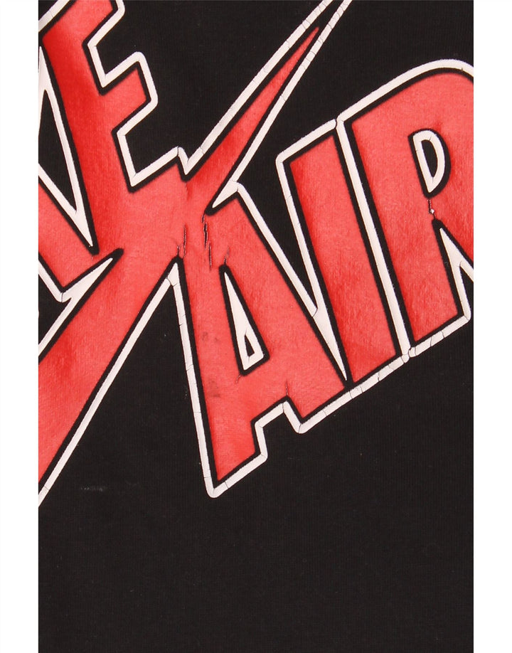 Nike Air Graphic hættetrøje til mænd mellem sort bomuld
