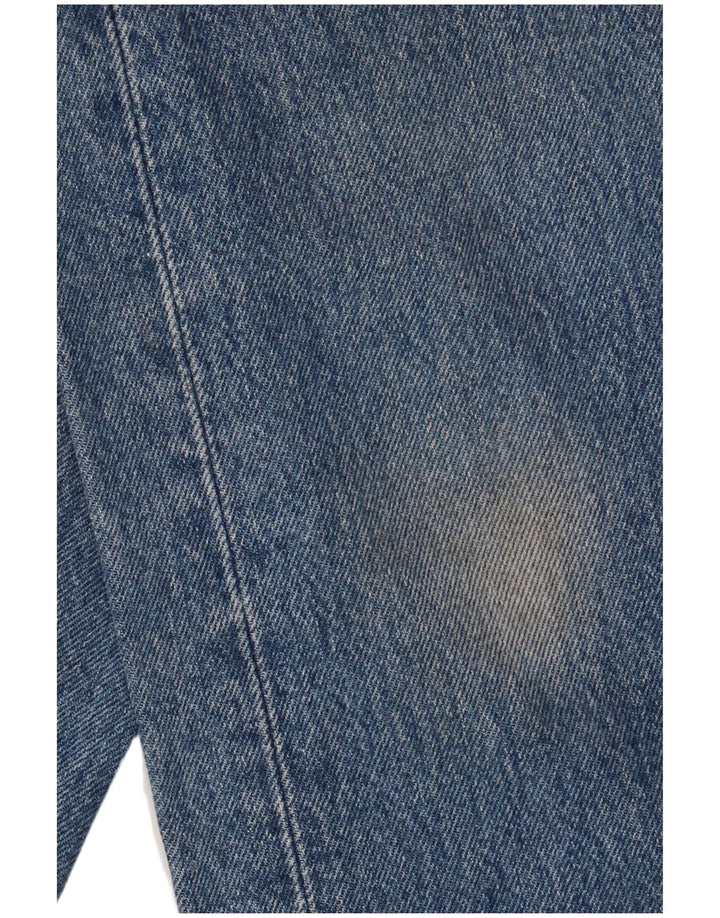 LEVI'S Herre 501 Straight Jeans W31 L30 Blå Bomuld