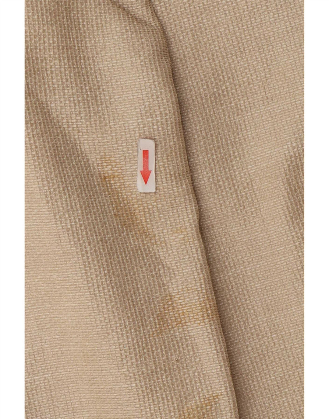 Zara Dame Blazer Jacket UK 12 Medium Beige Bomuld