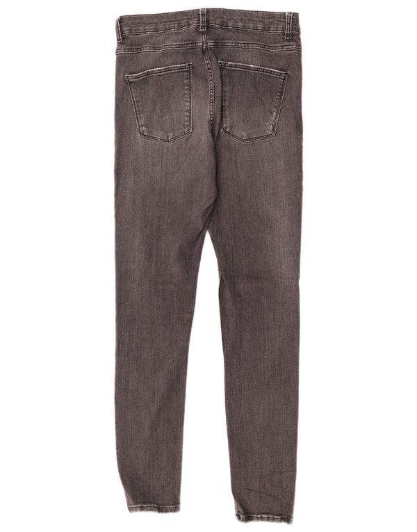 Zara Dame Skinny Jeans EU 42 Large W32 L27 Grå