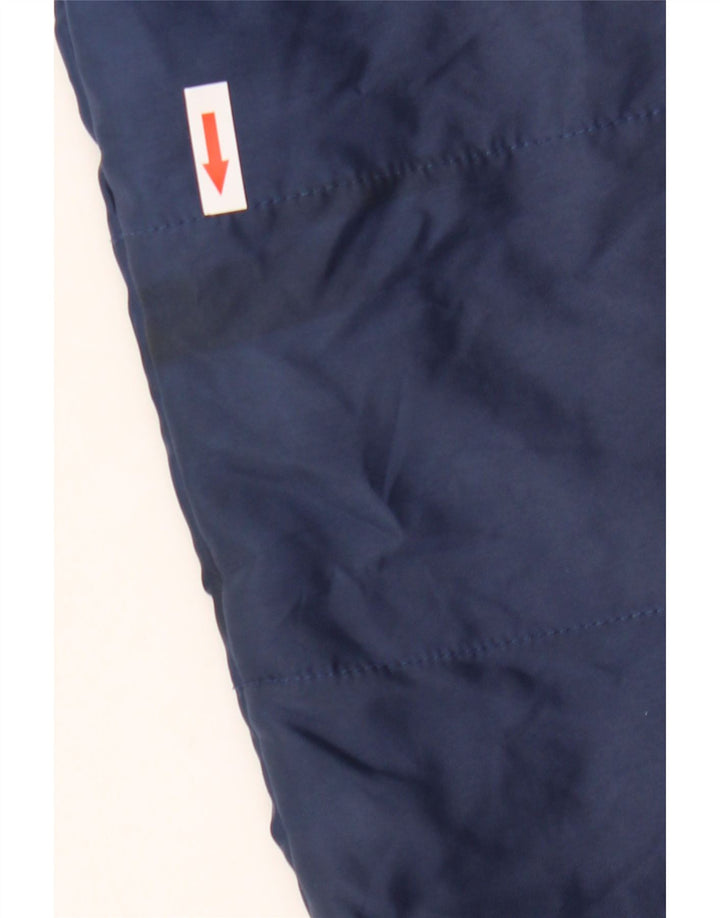 Chaps Herre Windbreaker Jacket UK 44 2XL Navy Blue Colourblock