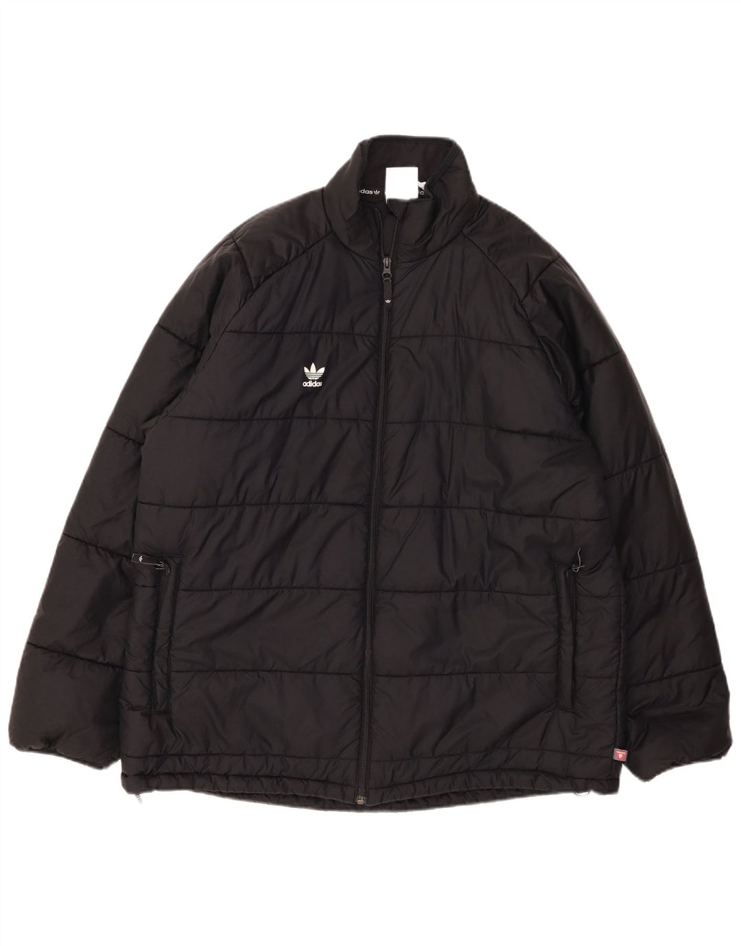ADIDAS Polstret jakke til mænd UK 42 XL sort nylon