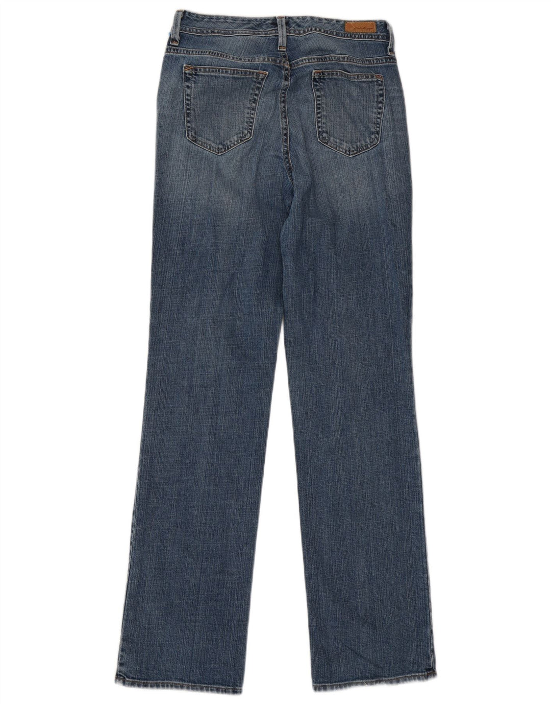 Eddie Bauer Dame Straight Jeans US 6 Medium W31 L34 Blå Bomuld