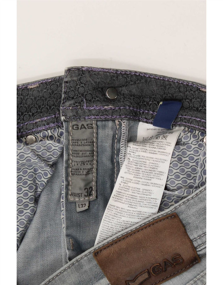 Gas Dame Slim Jeans W32 L29 Grå Bomuld