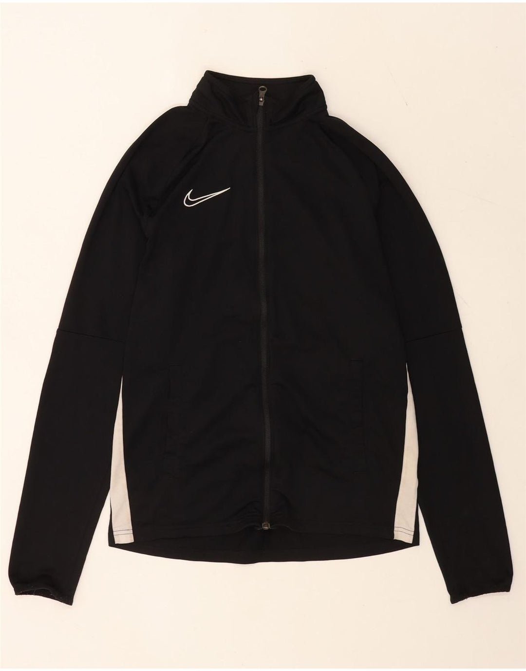 Nike Herre Dri Fit træningsdragt Topjakke Medium Sort Colourblock Polyester