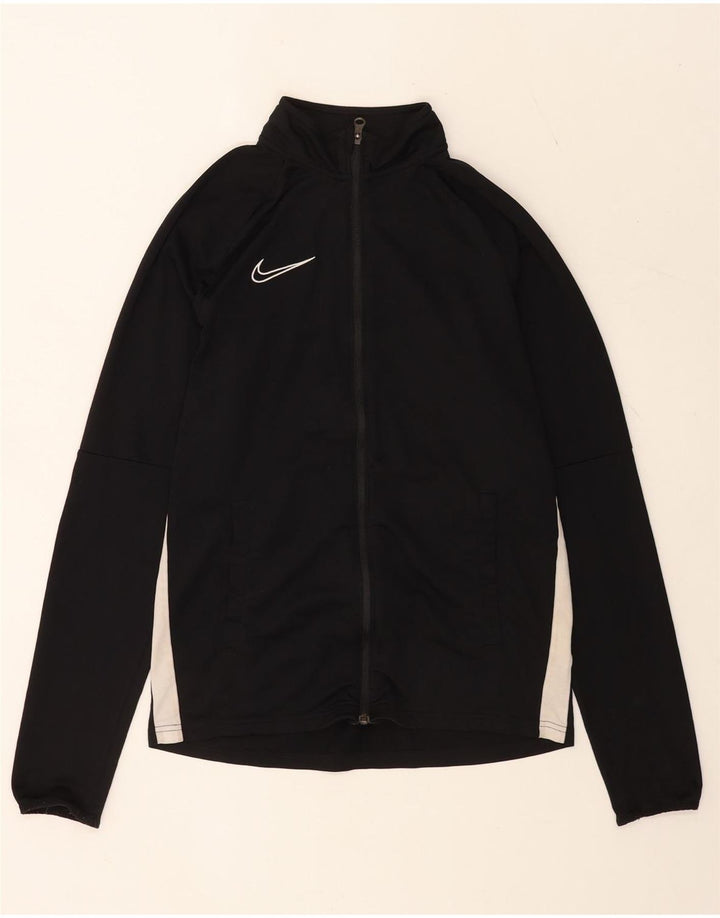 Nike Herre Dri Fit træningsdragt Topjakke Medium Sort Colourblock Polyester