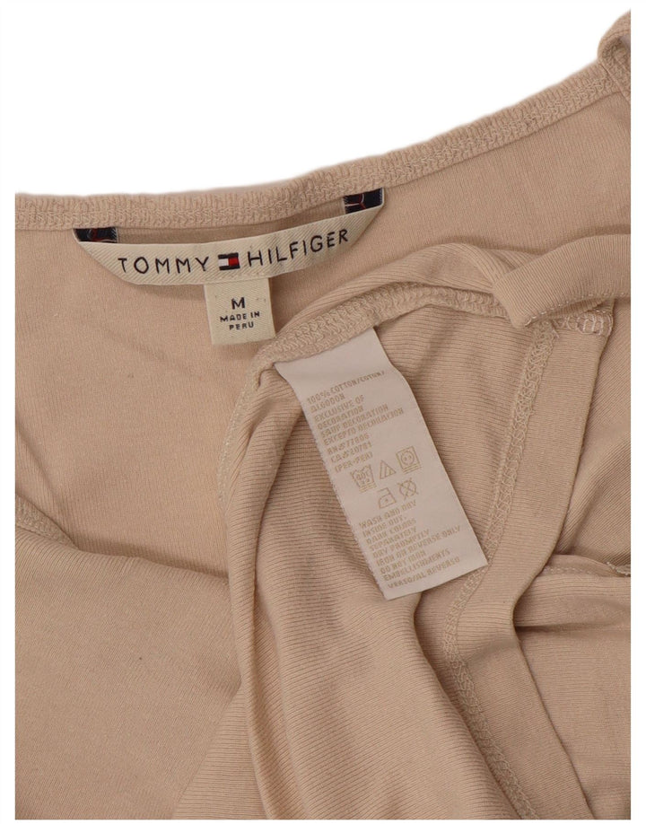 Tommy Hilfiger Dame Cami Top UK 12 Medium Beige Bomuld