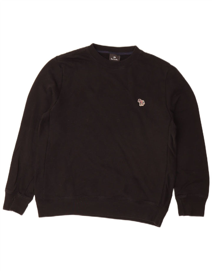 Paul Smith Sweatshirt til mænd, stor sort bomuld