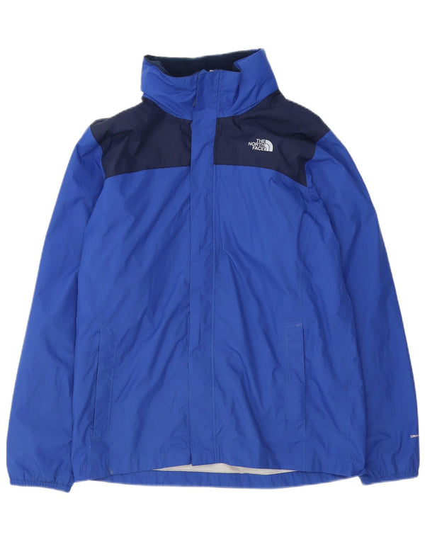 The North Face Boys Windbreaker Jacket 13-14 år XL Blå Colourblock