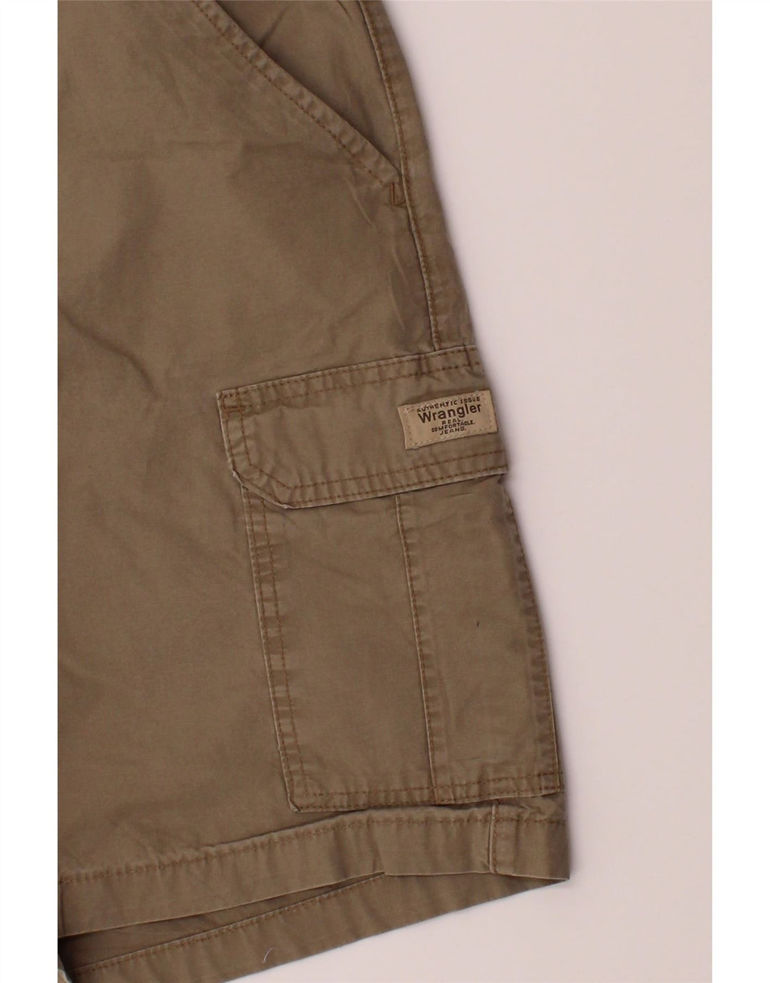 WRANGLER Mens Cargo Shorts W40 XL  Brown Cotton Vintage Wrangler and Second-Hand Wrangler from Messina Hembry 