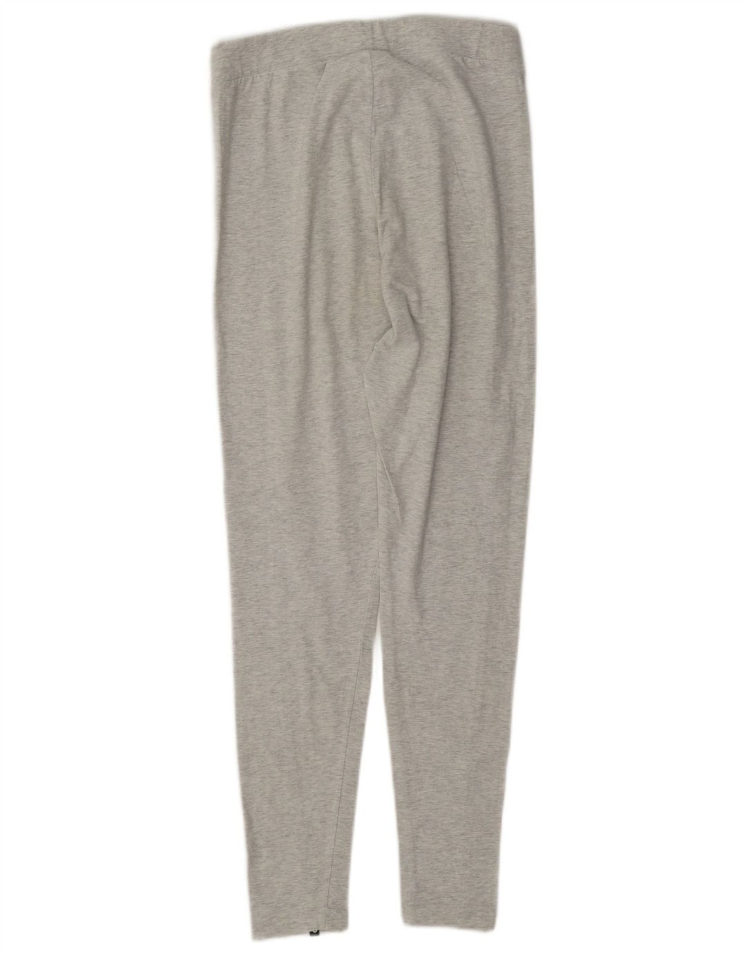 Adidas Graphic Leggings til kvinder UK 12 Medium Grey Colourblock Bomuld