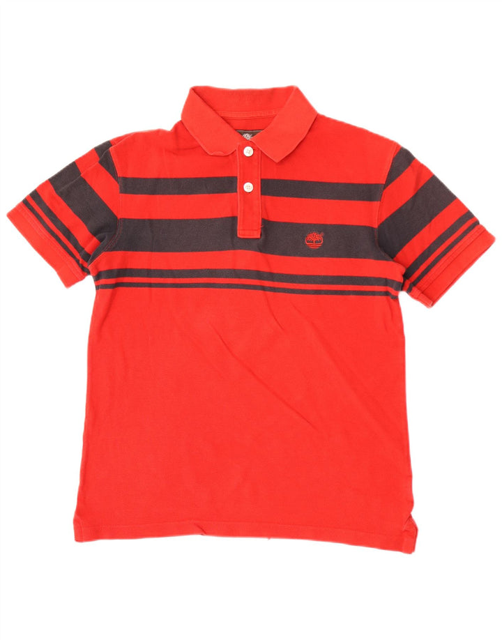 Timberland Herre Regular Fit Polo Shirt Medium Rødstribet
