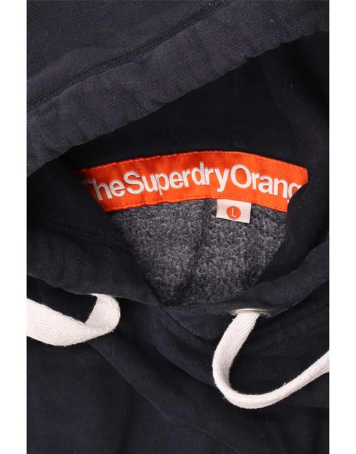 Superdry Hættetrøje til mænd Large Marineblå