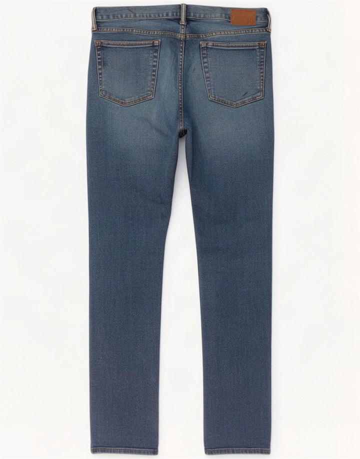 Gap Herre Slim Jeans W32 L34 Blue Cotton