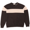 Calvin Klein Jeans Herre Grafisk Sweatshirt Jumper Medium Sort Colourblock