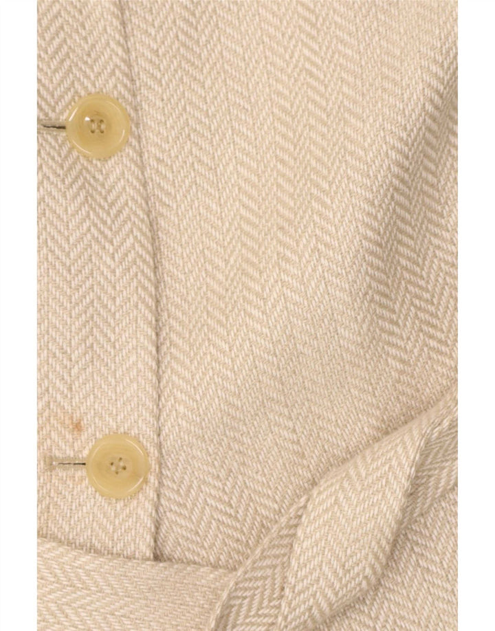 Elegance Dameoverfrakke UK 12 Medium Beige Sildebenshør