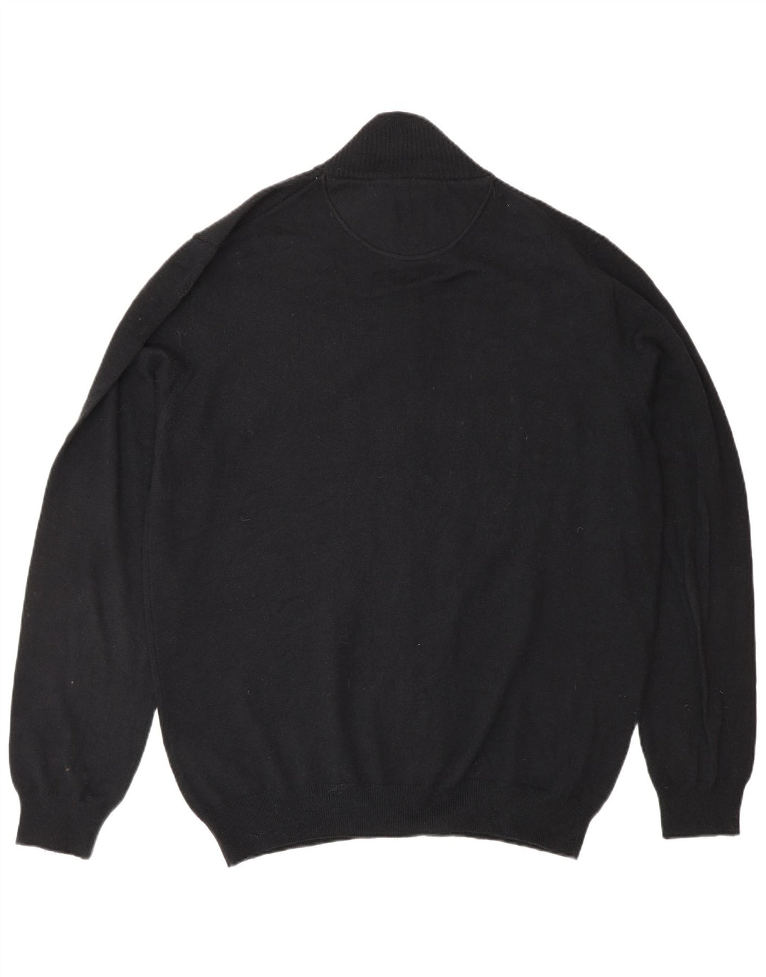 TRUSSARDI JEANS Herre cardigan sweater 3XL sort uld