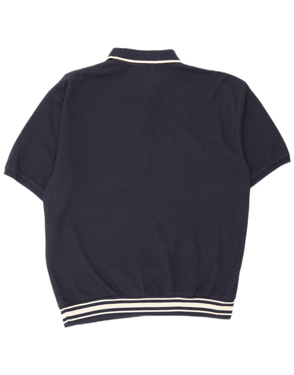 Essentials Herre Polo Shirt Large Navy Blue