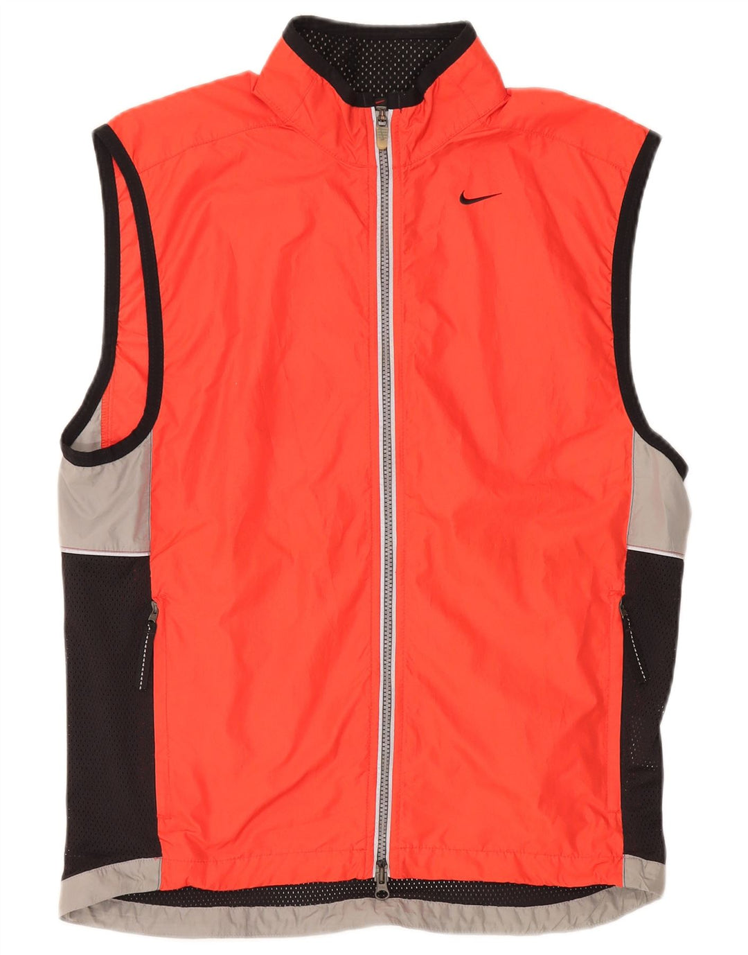 NIKE Træningsdragt uden ærmer til mænd Topjakke Medium Orange Colourblock