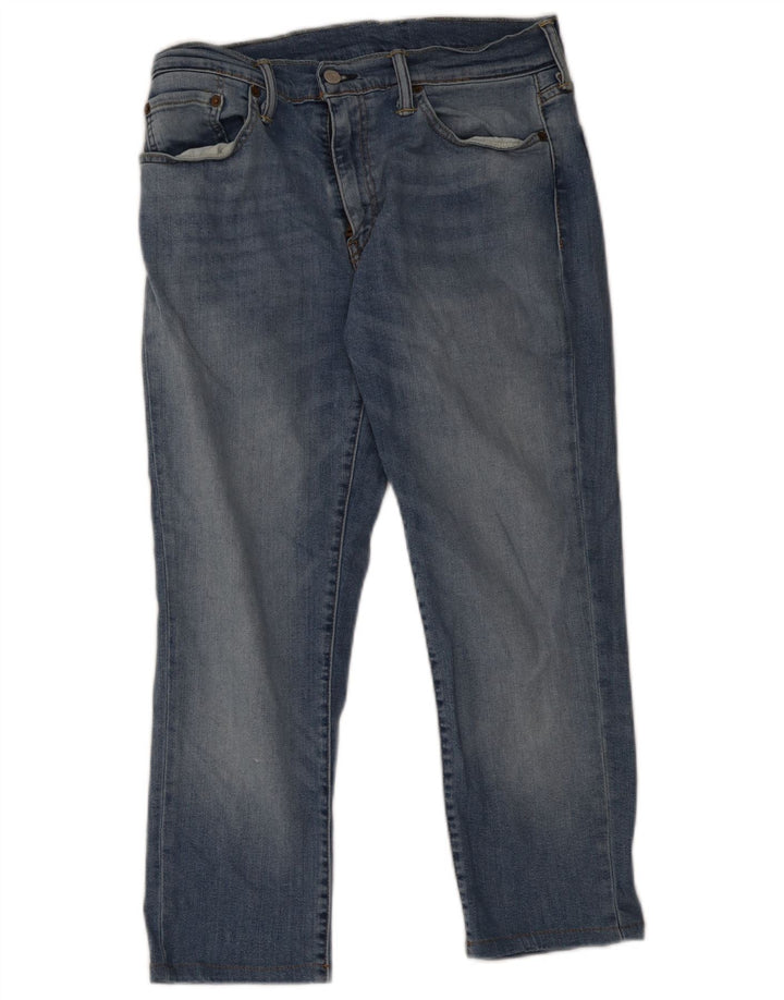 Levi's Herre 511 Cropped Slim Jeans W33 L25 Blå Bomuld
