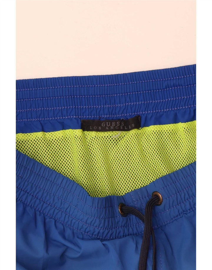 Guess Badeshorts til mænd Small Blue