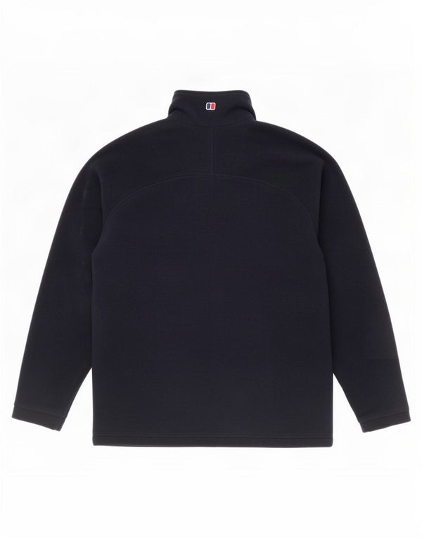Berghaus Herre Liner Fleece Jakke UK 40 Large Navy Blue Polyester