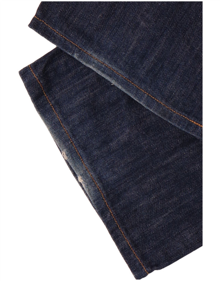 LEVI'S Herre 210 Straight Jeans W32 L34 Marineblå Bomuld