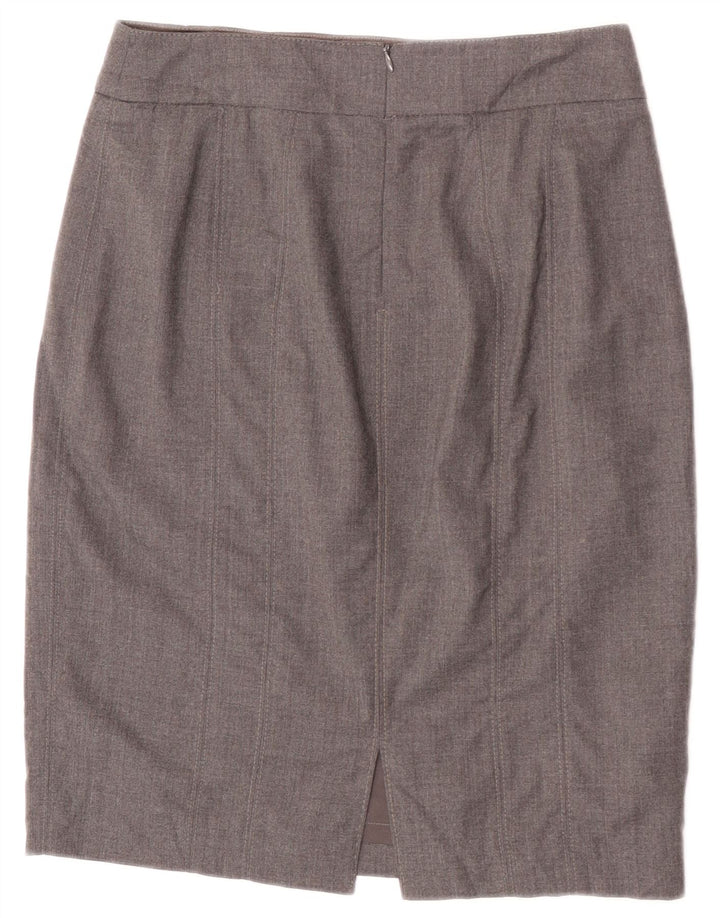 Armani Collezioni Dame Pencil Skirt IT 42 Medium W28 Grå