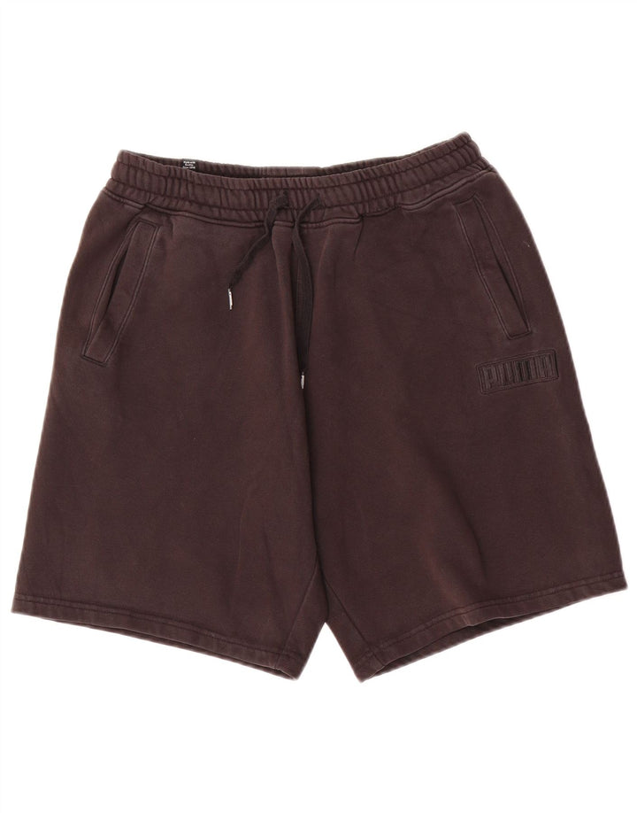 Puma Herre grafiske sportsshorts Medium Sort