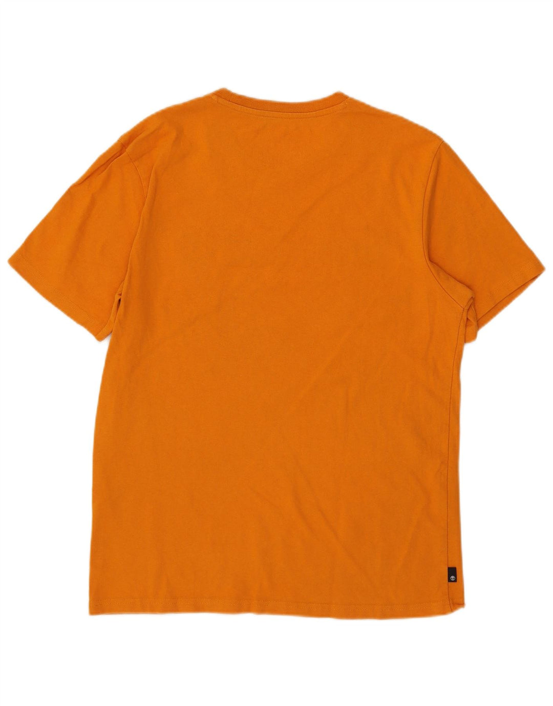 Timberland Herre Regular Fit Grafisk T-shirt Top Medium Orange Bomuld