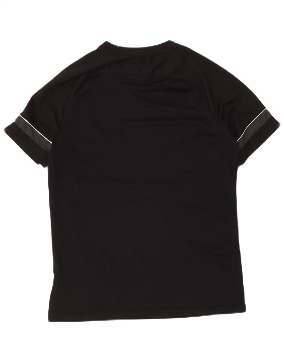 Nike Herre Dri Fit grafisk T-shirt Top Stor sort Colourblock Polyester