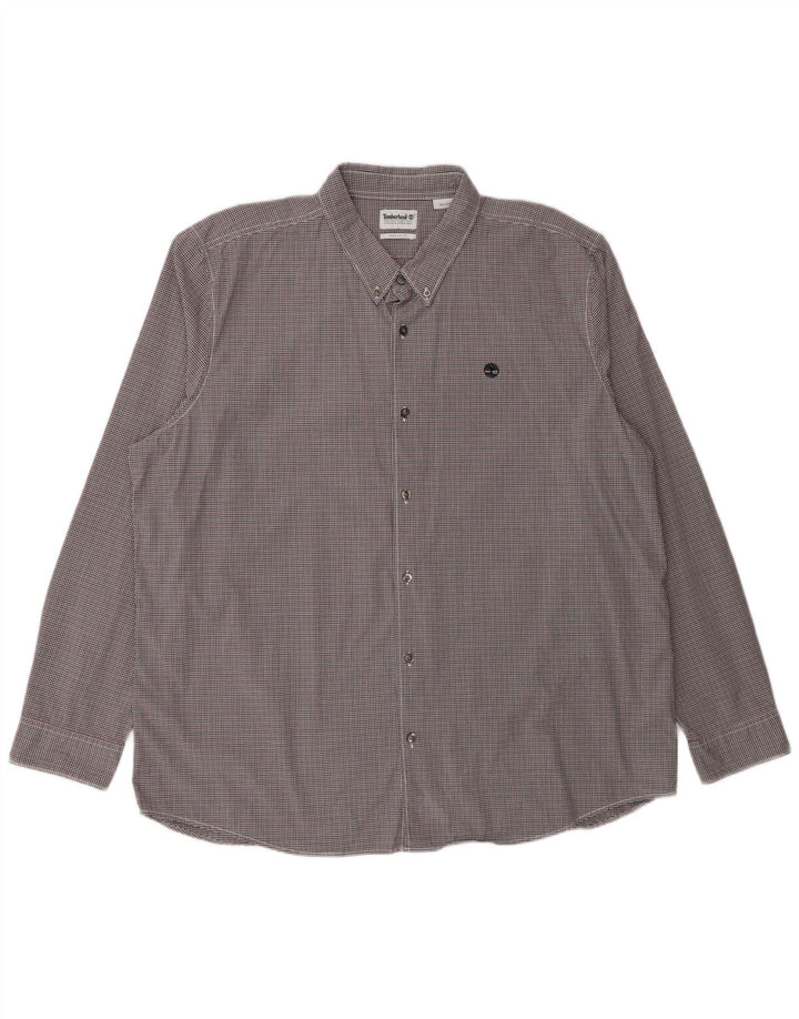 Timberland Herre Regular Fit skjorte 3XL flerfarvet Gingham Cotton