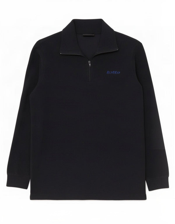 Lotto Herre lynlås hals Fleece Jumper Medium Marineblå Polyester