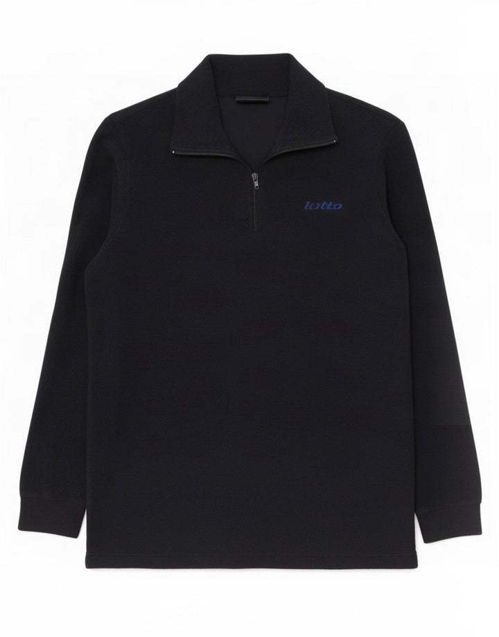 Lotto Herre lynlås hals Fleece Jumper Medium Marineblå Polyester