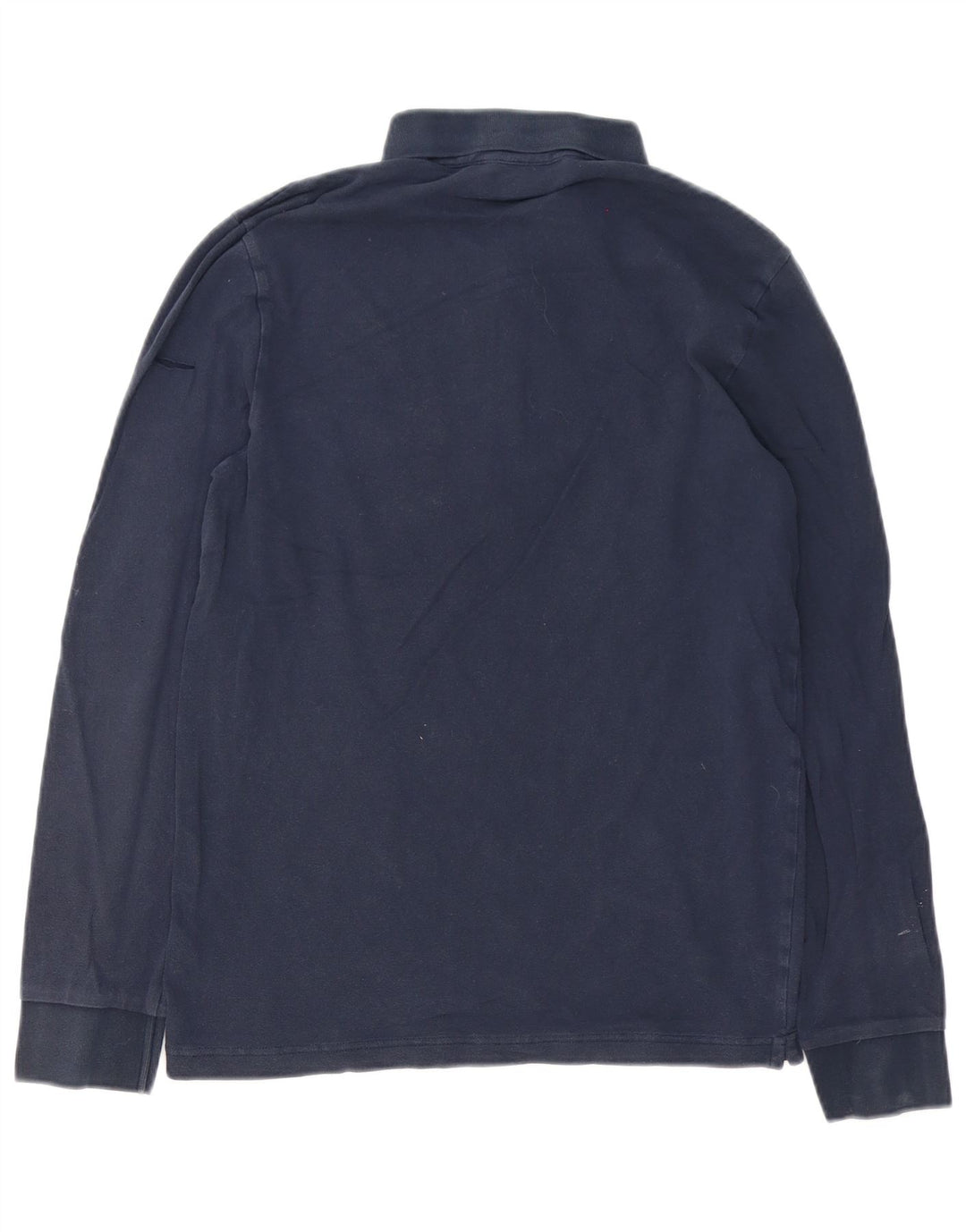 HUGO BOSS Langærmet Slim Fit Polo Shirt til mænd Medium Navy Blue