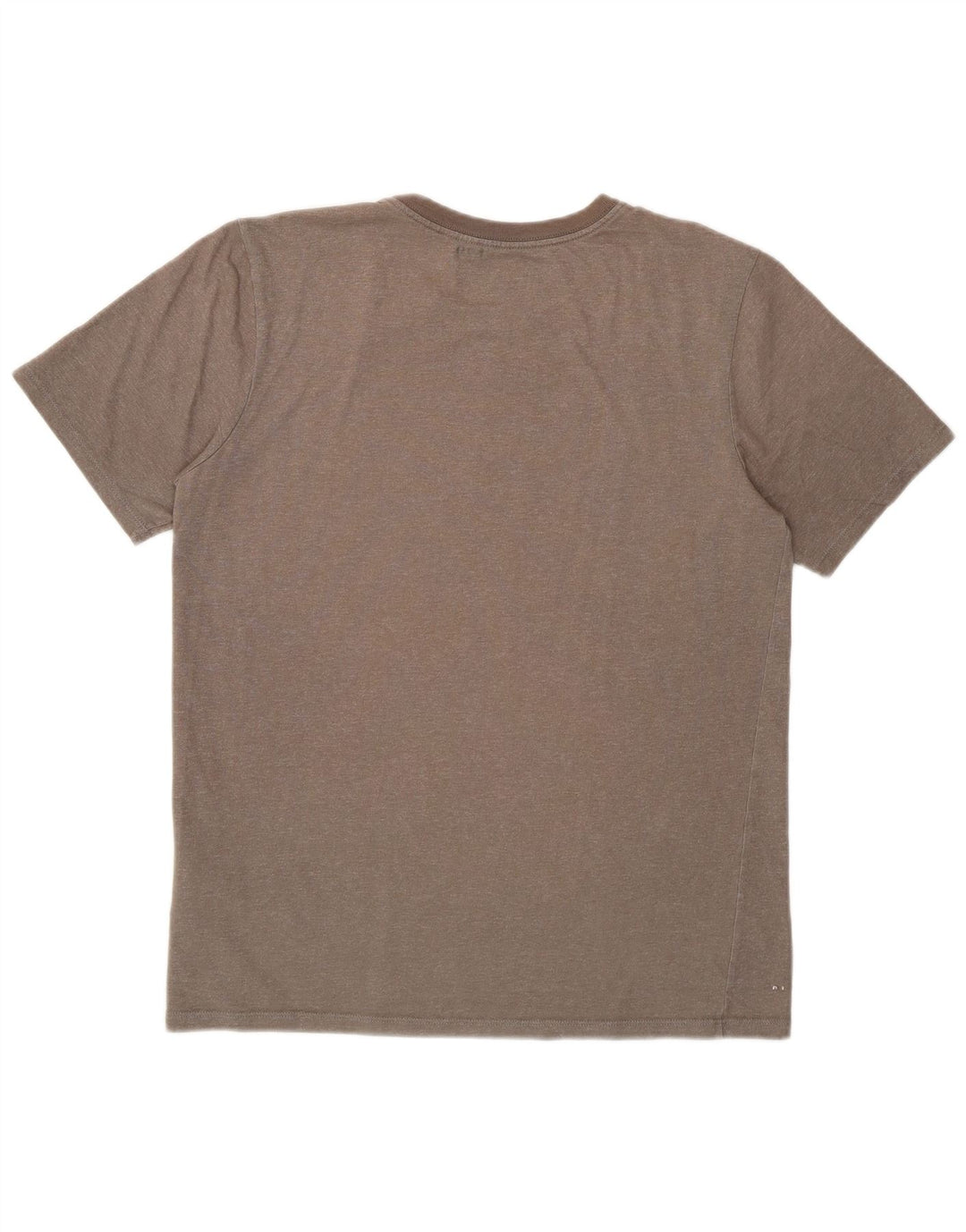 Nike Herre Athletic Cut Grafisk T-Shirt Top Lille Grå Bomuld