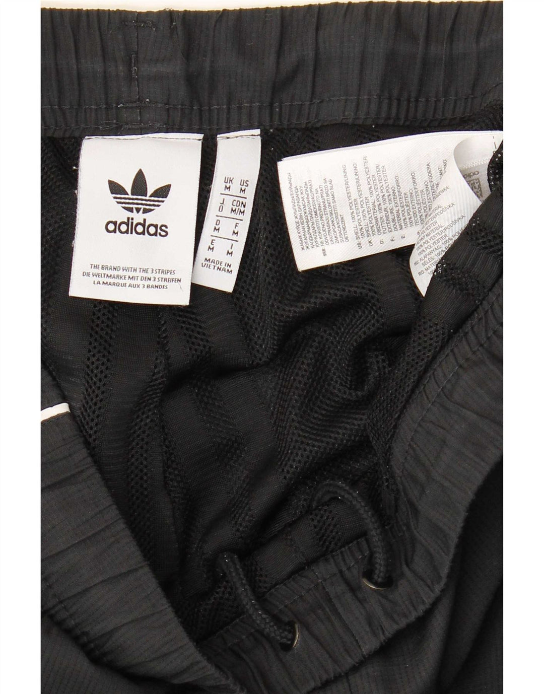 Adidas Træningsdragt til mænd Joggers Medium Sort Colourblock Polyester