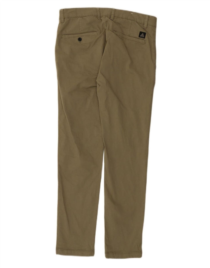 Zara Herre Lige Chinobukser EU 40 Medium W31 L30 Khaki
