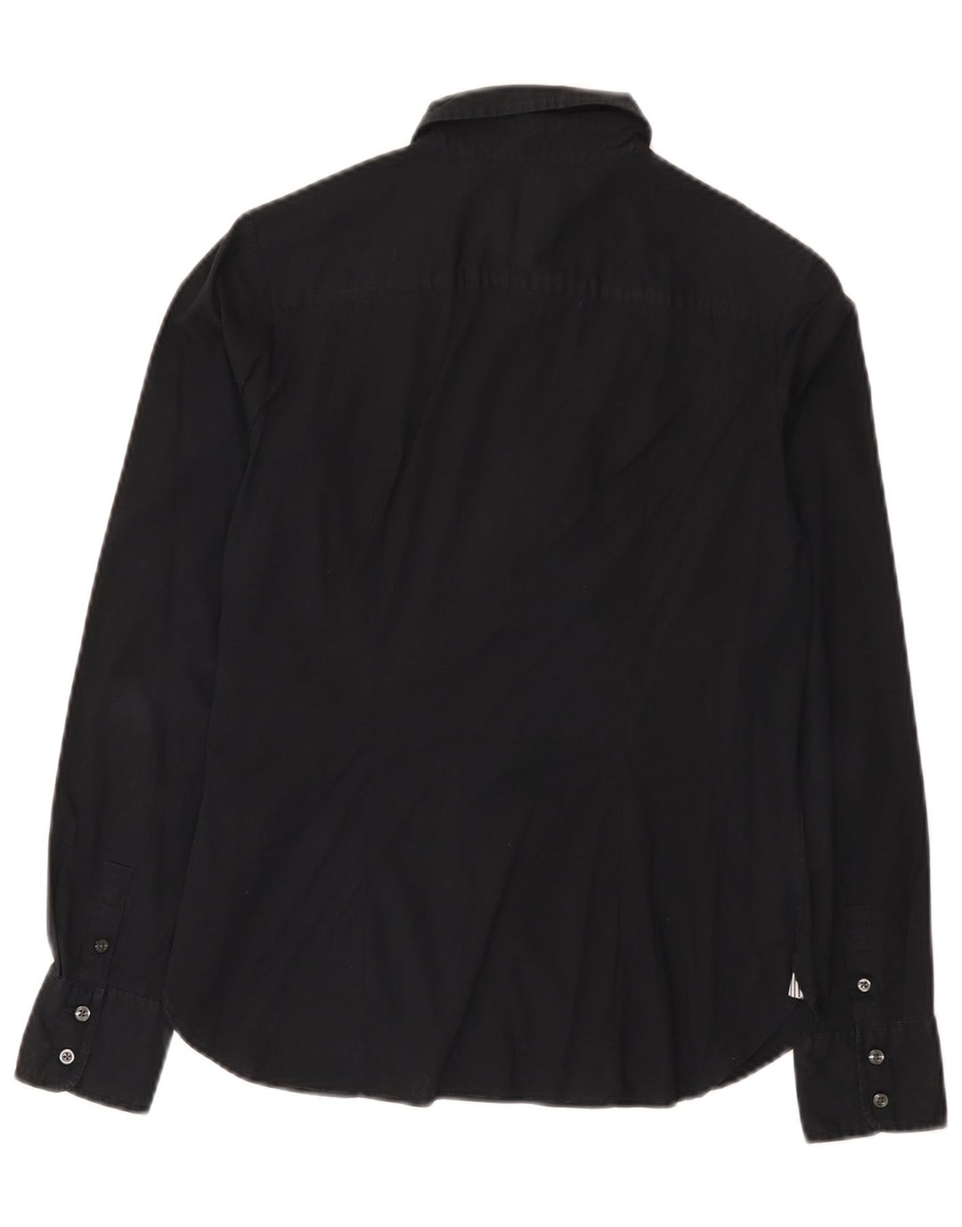 Tommy Hilfiger Dameskjorte US 6 Medium Sort Bomuld